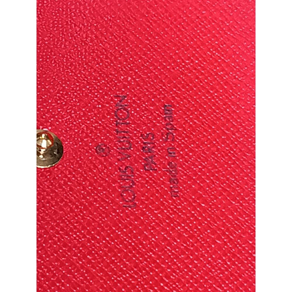 Authentic Louis Vuitton Key Holder Red Epi Leather 4 Hook Case - Picture 4 of 14